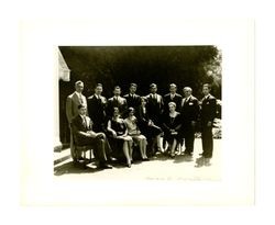 Isidore B. and Gertrude Reeve Dockweiler with their children, circa 1920s