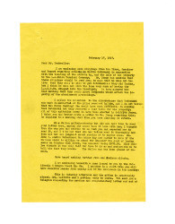 Letter from J. C. Humphreys to Isidore B. Dockweiler, February 17, 1917