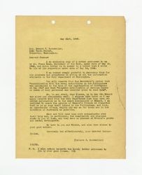 Letter from Isidore B. Dockweiler to Jeanne Dockweiler, May 21, 1942