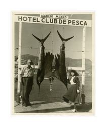 William K. and Mary Dockweiler Young on Mexico vacation, 1953