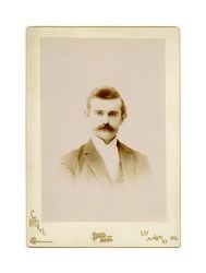 Isidore B. Dockweiler as a young man, circa 1890s