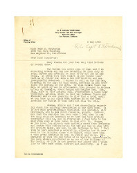 Letter from Edward V. Dockweiler to Jane C. Humphreys, May 6, 1948