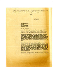 Letter from Frederick C. Dockweiler to Don Fedderson, May 16, 1952