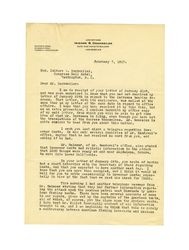 Letter from J. C. Humphreys to Isidore B. Dockweiler, February 7, 1917