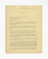 Letter from Isidore B. Dockweiler to Edward V. Dockweiler, November 7, 1946