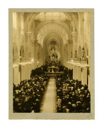 John and Irene Dockweiler wedding at St. Vincent Church, 1925