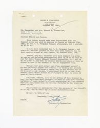 Letter from Isidore B. Dockweiler to Edward Vincent Dockweiler and Jeanne Dockweiler, October 25, 1941