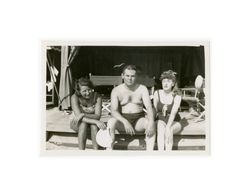 Clare Dockweiler, William K. and Mary Dockweiler Young, circa 1940s