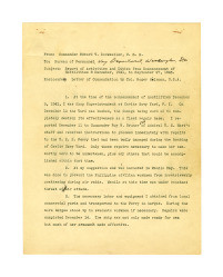 Report of activities and duties from commencement of hostilities, December 8, 1941, to September 27, 1945, from Commander Edward V. Dockweiler, U.S.N