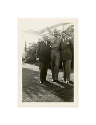 Isidore B. Dockweiler, Frederick Dockweiler, and Henry Dockweiler, circa early 1940s