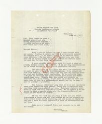 Letter from Edward Vincent Dockweiler to Isidore B. Dockweiler, July 30, 1941