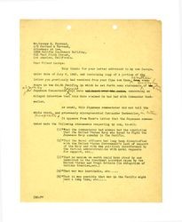 Letter from Isidore B. Dockweiler to George E. Farrand, 1943