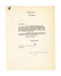 Letter from James A. Farley to Isidore B. Dockweiler, July 6, 1943