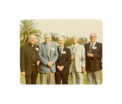 Frederick C. Dockweiler at Loyola reunion, 1979