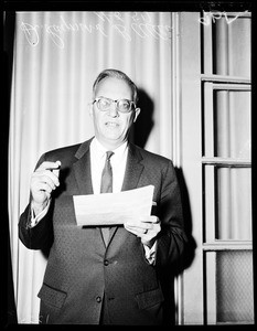 Breakfast club principal speaker, 1957