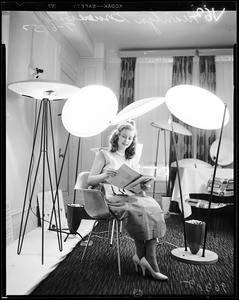 Lamp--Drapery show, 1952