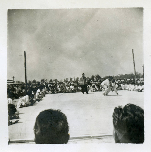 Judo in the Jerome camp