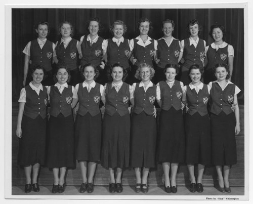 Woodbury College Cadettes, circa 1935-1940
