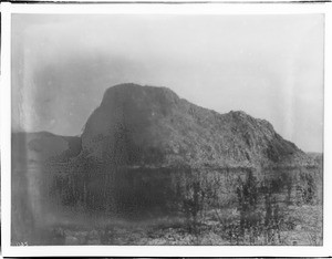 Buzzard's Rock in the Mojave Desert near Barstow, ca.1900-1930