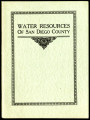 Water resources of San Diego County, 1916-05-15