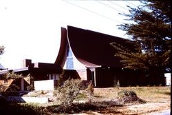 Community Church of Sebastopol UCC located at 1000 Highway 116 North in Sebastopol, California, 1970