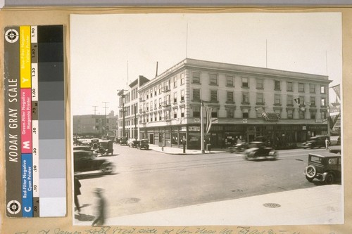 The St. James Hotel, west side of Van Ness Ave. bet. Ash and Fulton St. Aug. 27/26. The New Civic Center