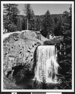 View of Rainbow Falls near the San Joaquin River, ca.1950