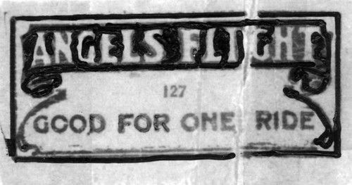 Angels Flight ticket