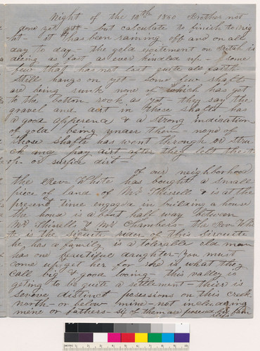 Letter to J.E. from William J. Pleasants