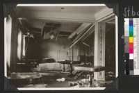 Stbd. aft [?] corner [of S.S. President Hoover]