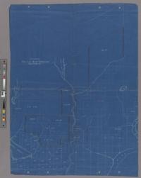 Map showing Coquitlam River Timber Lands, Coquitlam Dam Rly