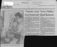 "Tomato Lady" turns hobby into mailorder seed business