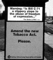 Amend the new Tobacco Act