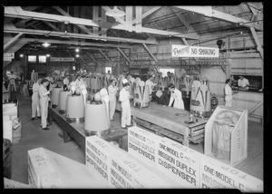 Cooler department, Mission Dry Corporation, Southern California, 1931