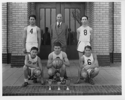 Basketball - Stockton: basketball team champions, 1931