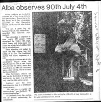 Alba observes 90th July 4th