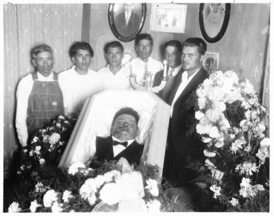 Filipinos - Stockton: Filipino funeral scenes