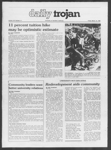Daily Trojan, Vol. 91, No. 41, March 12, 1982