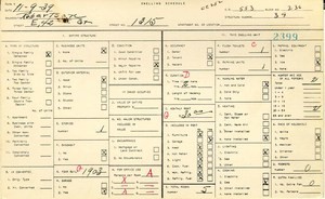 WPA household census for 1315 E 42ND, Los Angeles