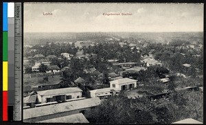 View of homes in Lome, Togo, ca. 1920-1940