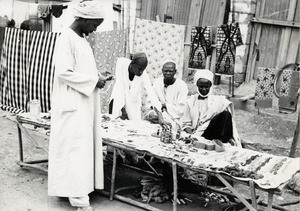 Market of Ebolowa, in Cameroon