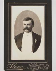 Portrait of William A. Urton on January 1, 1899