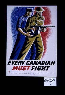 Every Canadian must fight
