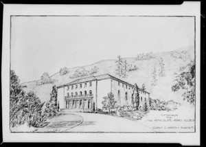 Drawings, Immaculate Heart College, Southern California, 1929