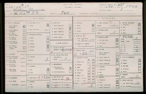 WPA household census for 760 W 102ND ST, Los Angeles County