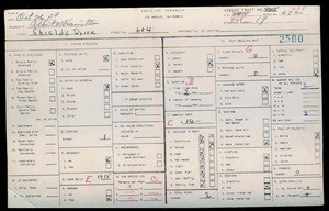 WPA household census for 604 SHIELDS DR, Los Angeles County