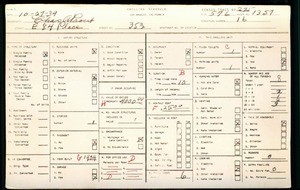 WPA household census for 353 E 84TH STREET, Los Angeles County