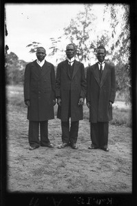 Pilato Sibane, Abel Mabunda and Gabriel Macavi, Mozambique, 7 November 1937