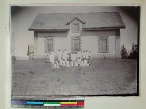 Mangarivotra, a home for children with leprous parents, Ambohipiantrana, Antsirabe, Madagascar, ca.1916