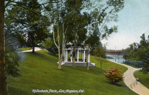 Hollenbeck Park bandstand